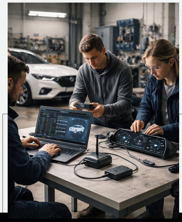 Разработка Connected Car и ПО для автопрома в Сергиеве Посаде