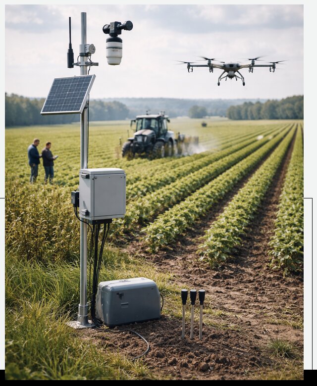 Разработка IoT мониторинга полей в Сергиеве Посаде от 8699 р. | АвикейСгп